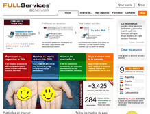 Tablet Screenshot of adnetwork.fullservices.com.ar